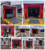 中國南昌，中國石化，隧道9刷電腦洗車機安裝調(diào)試中